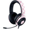 Pink and White Checkerboard Razer Kraken X Skin